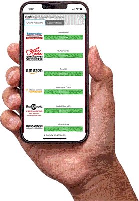 Mobile locator experience: a customer taps Buy Now and sees nearby sellers on a map.